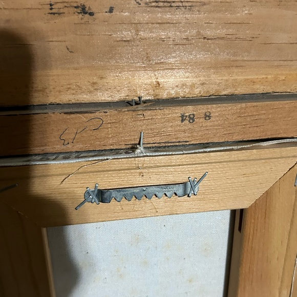 Large Still Life Oil on Canvas Painting of Pink Roses Signed by Robert Cox - Picture 6 of 8